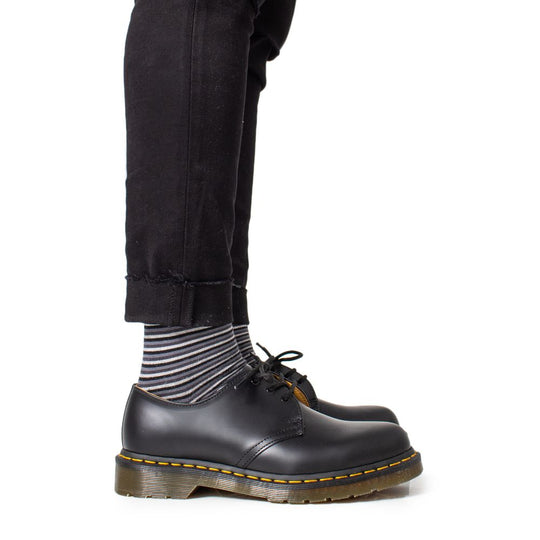 Dr. Martens Schwarze Leder Oxfords und Derby