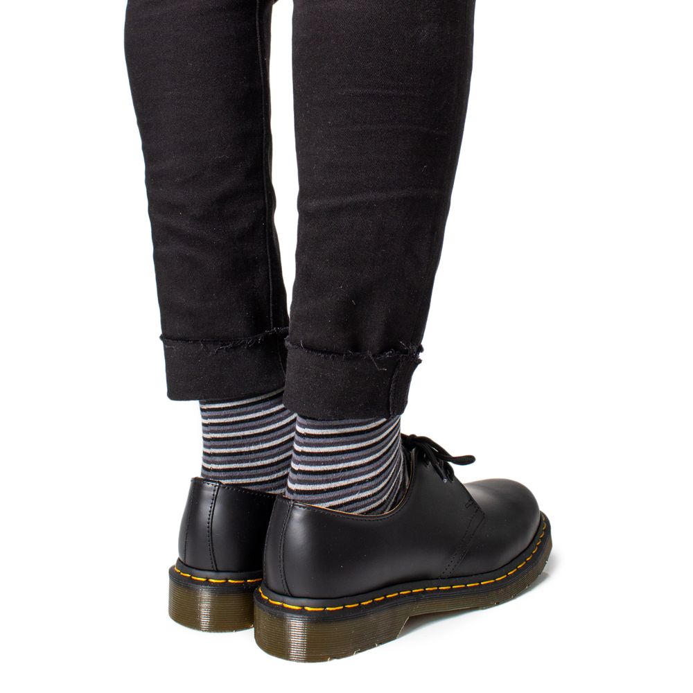 Dr. Martens Schwarze Leder Oxfords und Derby
