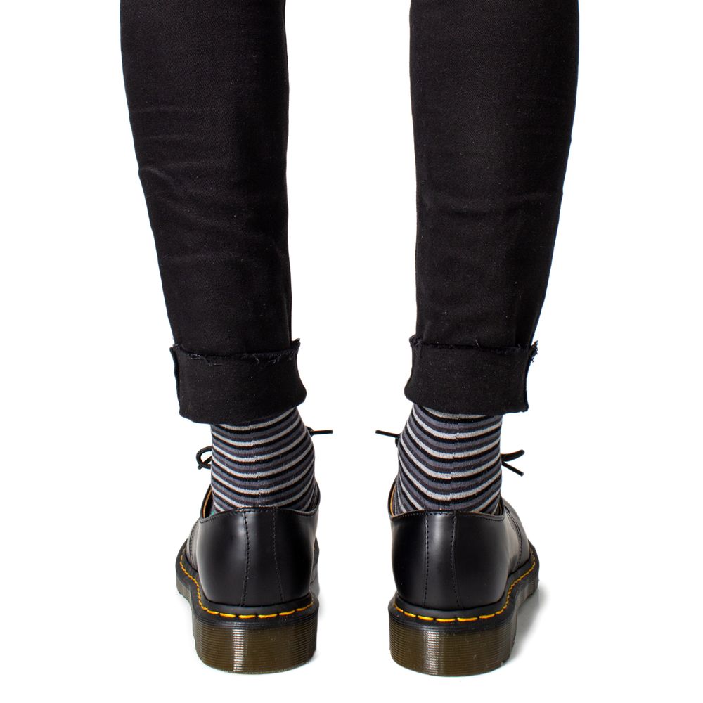 Dr. Martens Schwarze Leder Oxfords und Derby