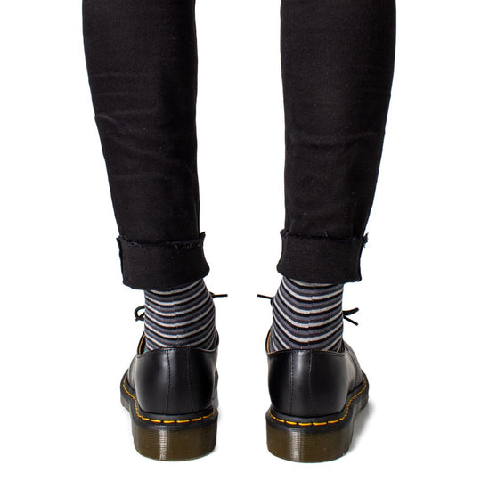 Dr. Martens Schwarze Leder Oxfords und Derby