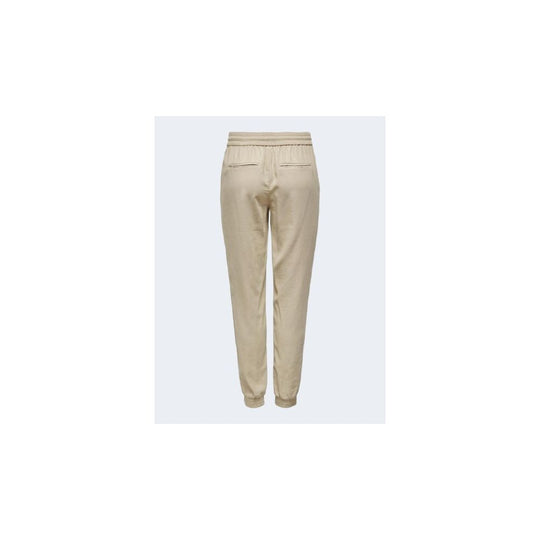 Only Beige Viskosehose