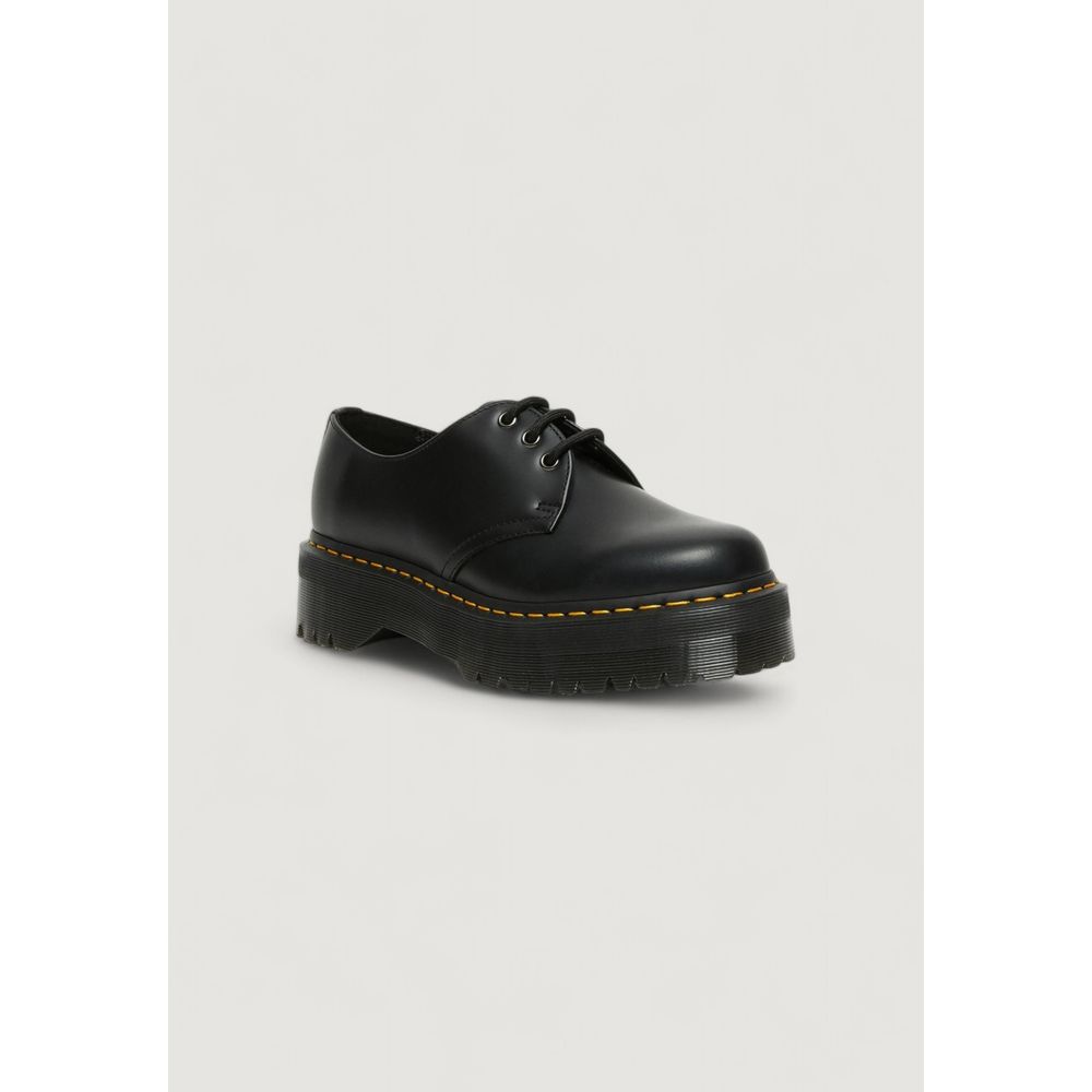 Dr. Martens Schwarzer Leder-Schnürstiefel