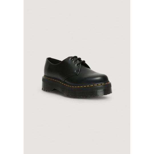 Dr. Martens Schwarzer Leder-Schnürstiefel