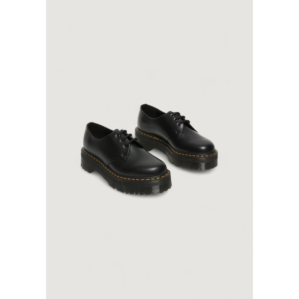 Dr. Martens Schwarzer Leder-Schnürstiefel