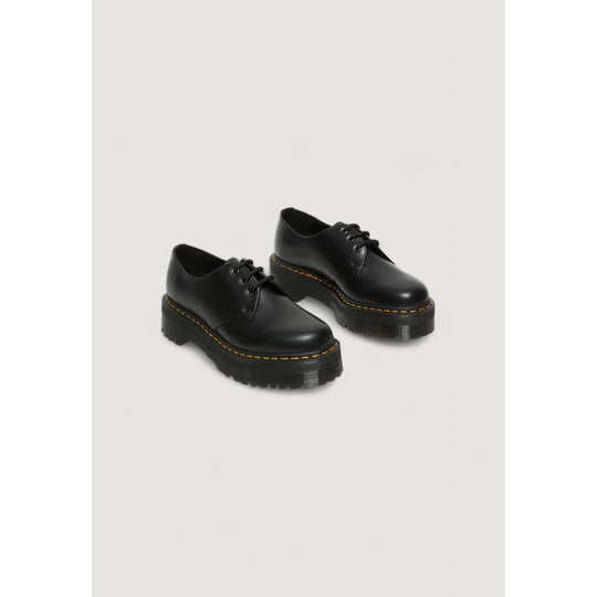 Dr. Martens Schwarzer Leder-Schnürstiefel