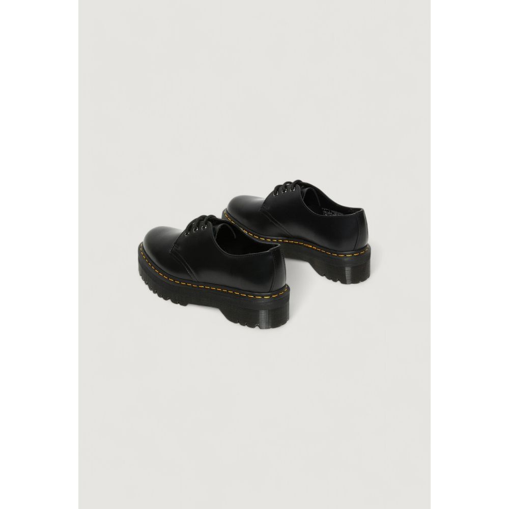 Dr. Martens Schwarzer Leder-Schnürstiefel