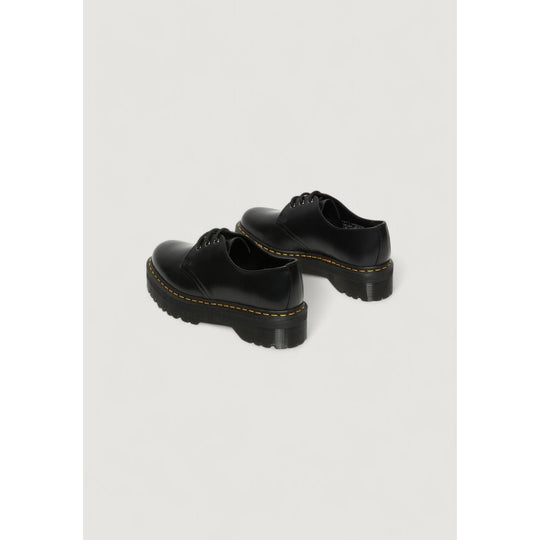 Dr. Martens Schwarzer Leder-Schnürstiefel
