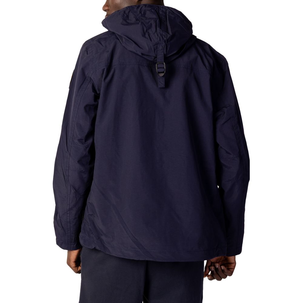 Napapijri Blaue Polyesterjacken &amp