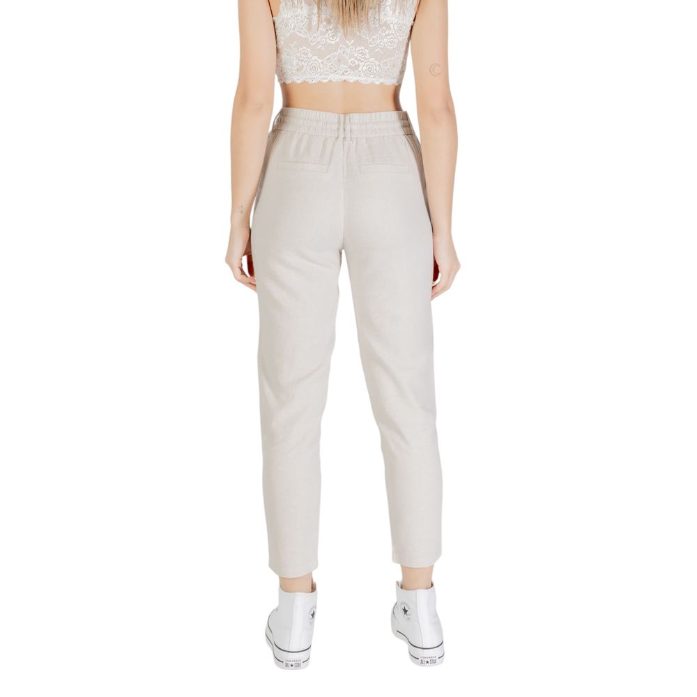 Only Bicolor Leinenhose