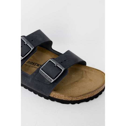 Birkenstock Schwarzer Synthetik-Slipper