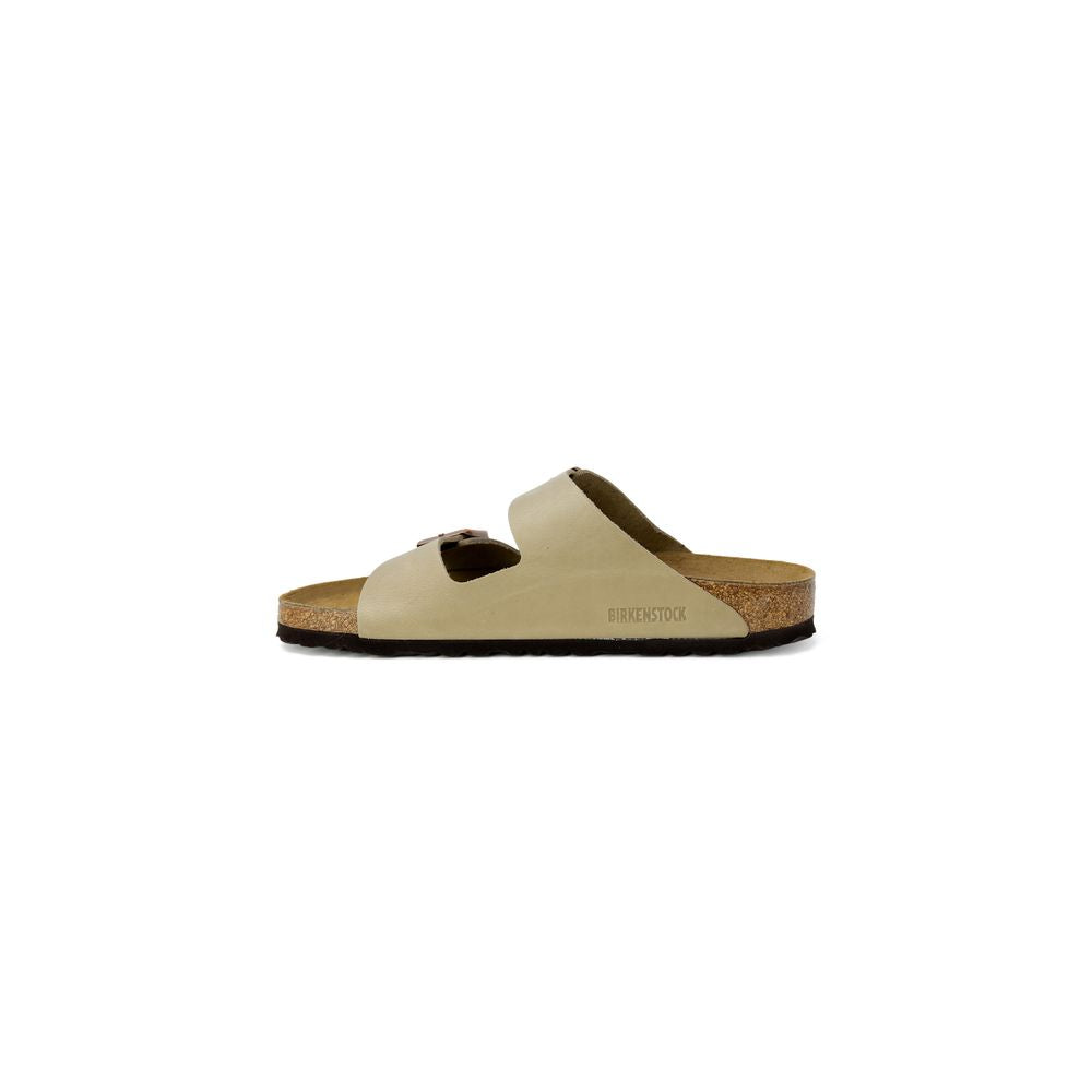Birkenstock Beige Synthetik-Slipper