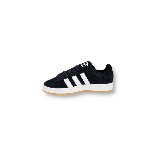 Adidas Schwarzer Leder-Sneaker