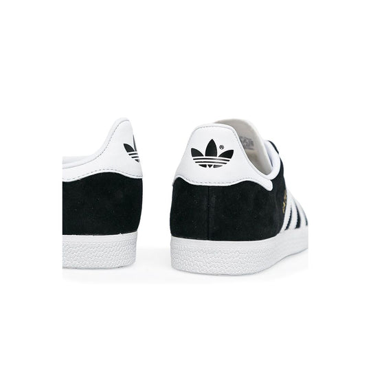 Adidas Schwarzer Leder-Sneaker