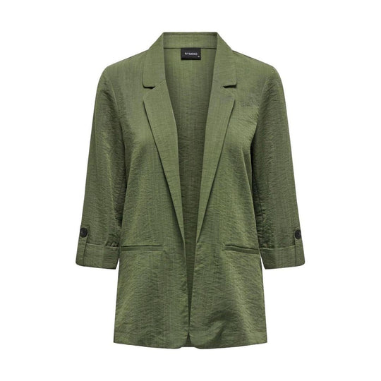 Only Grüner Viskose-Blazer