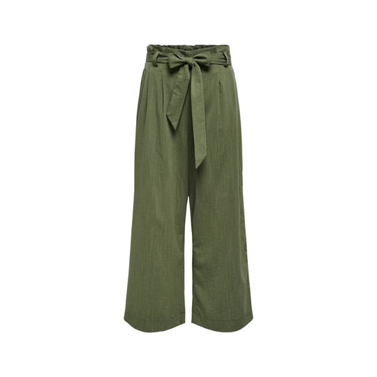 Only Grüne Viskosehose