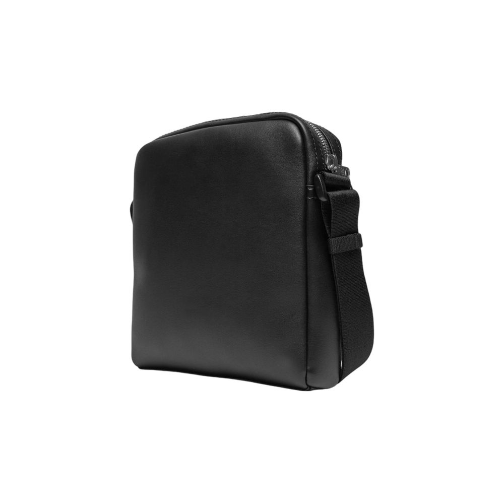 Calvin Klein Jeans Schwarze Polyethylen-Messenger-Tasche