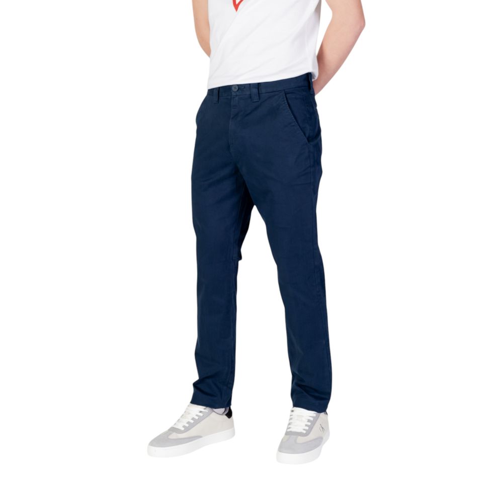 Tommy Hilfiger Jeans Blaue Baumwoll-Skinny-Hose