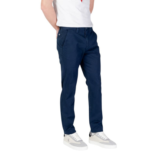 Tommy Hilfiger Jeans Blaue Baumwoll-Skinny-Hose