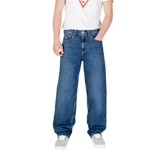 Tommy Hilfiger Jeans Blaue Relaxed Fit Jeans aus recycelter Baumwolle