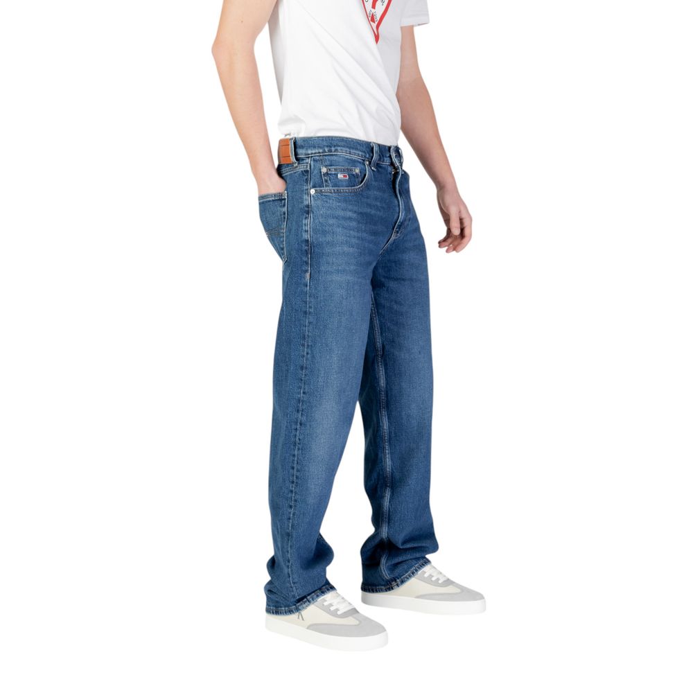 Tommy Hilfiger Jeans Blaue Relaxed Fit Jeans aus recycelter Baumwolle