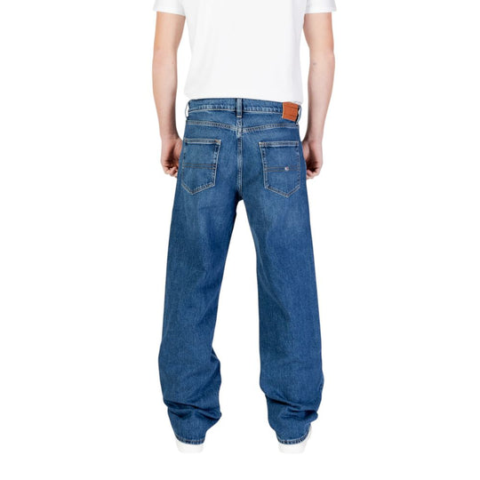 Tommy Hilfiger Jeans Blaue Relaxed Fit Jeans aus recycelter Baumwolle