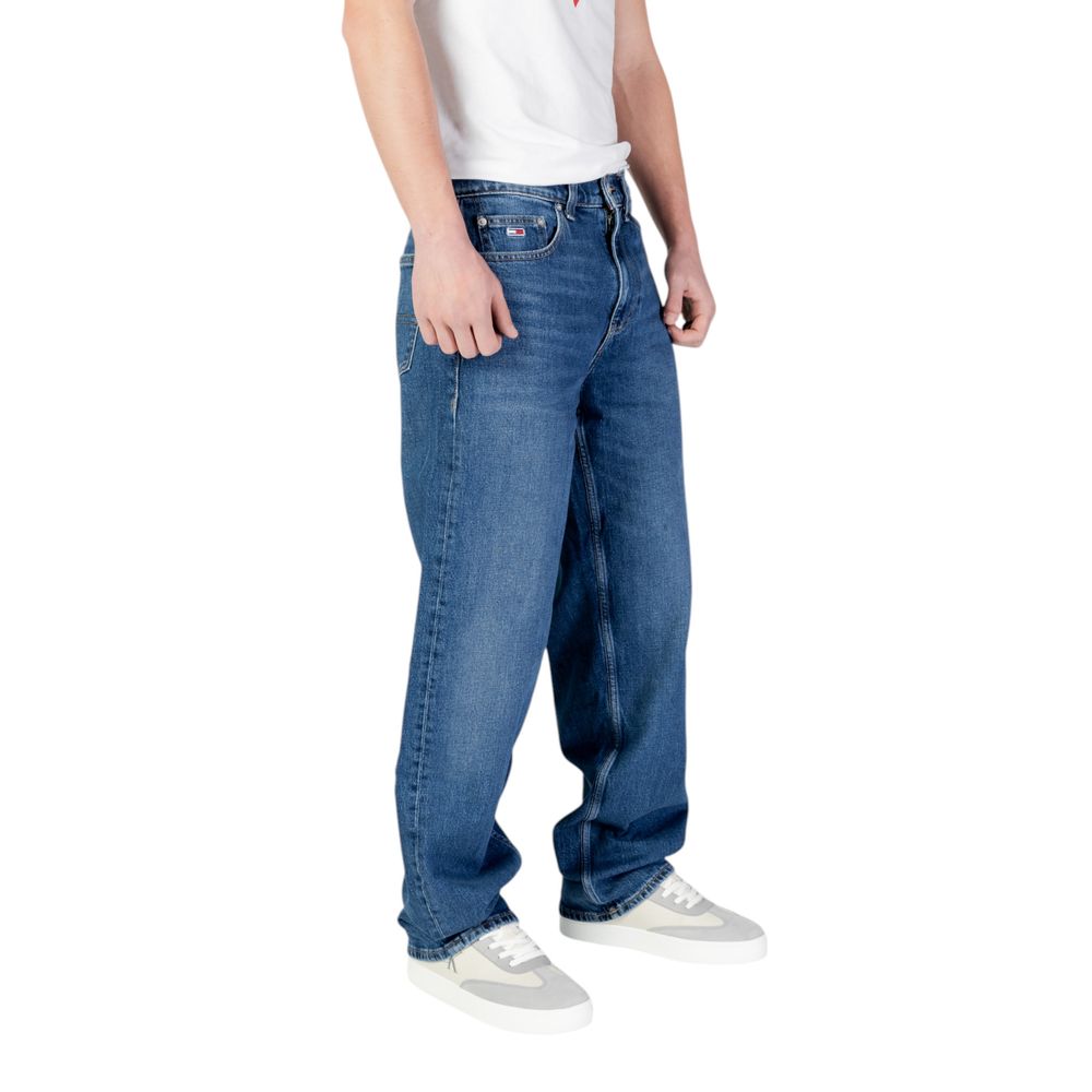 Tommy Hilfiger Jeans Blaue Relaxed Fit Jeans aus recycelter Baumwolle