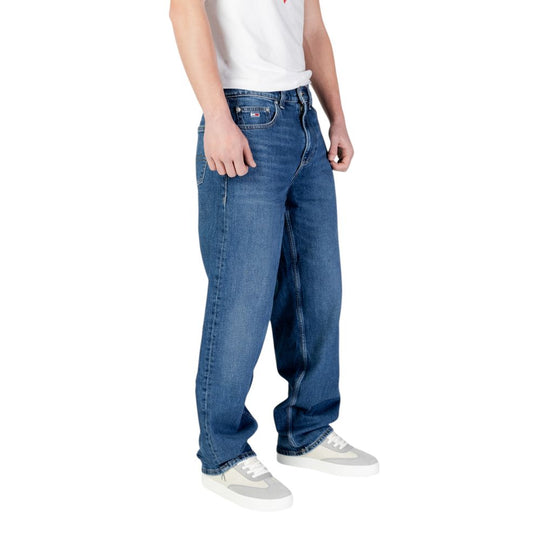 Tommy Hilfiger Jeans Blaue Relaxed Fit Jeans aus recycelter Baumwolle