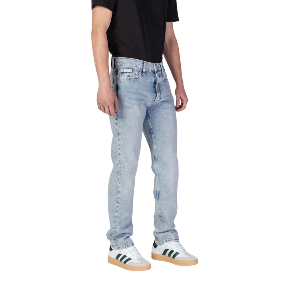 Calvin Klein Jeans Hellblaue Organic Cotton Relaxed Fit Jeans