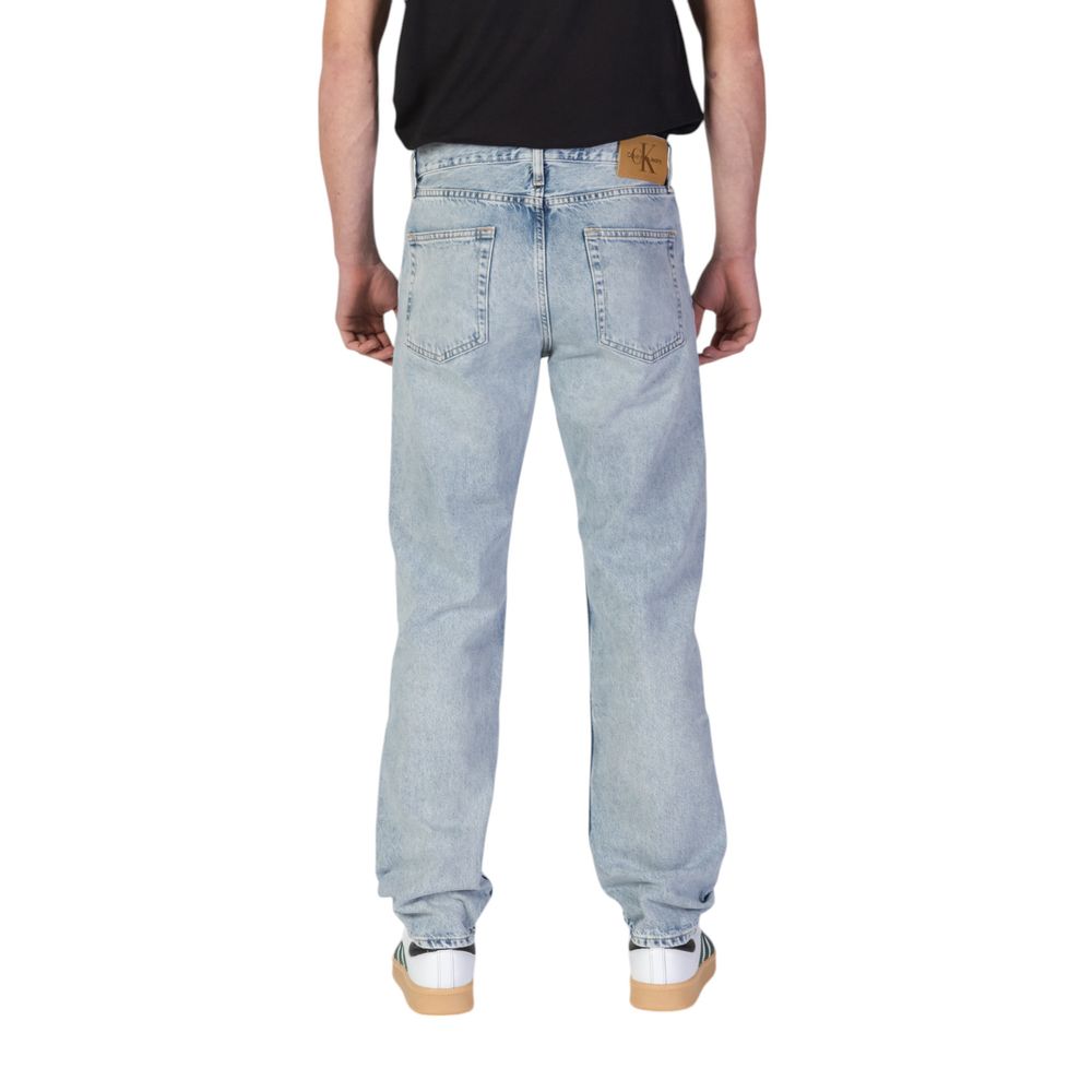 Calvin Klein Jeans Hellblaue Organic Cotton Relaxed Fit Jeans
