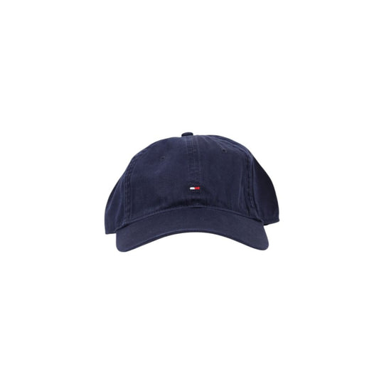 Tommy Hilfiger Blaue Baumwollkappen Baseballmütze