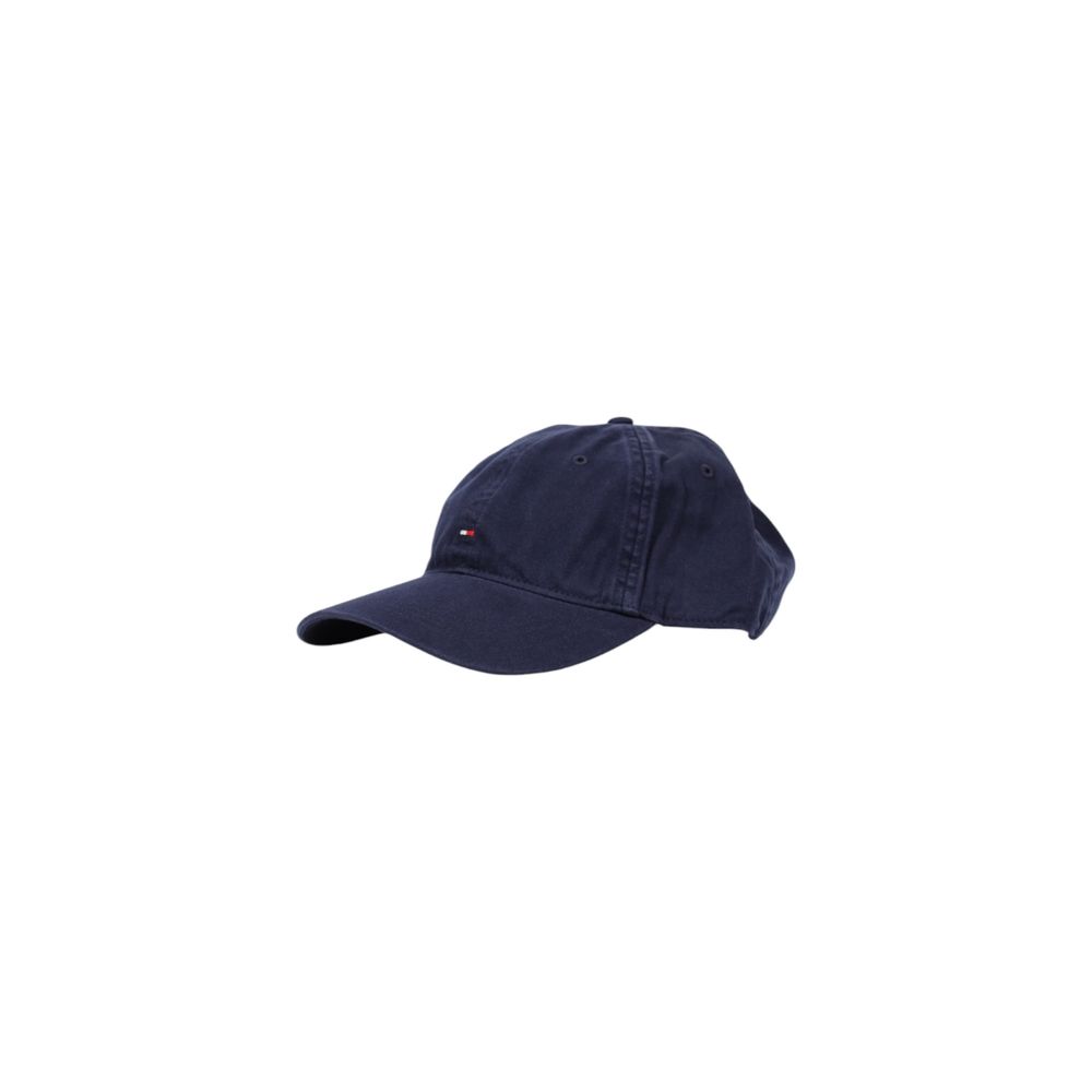 Tommy Hilfiger Blaue Baumwollkappen Baseballmütze