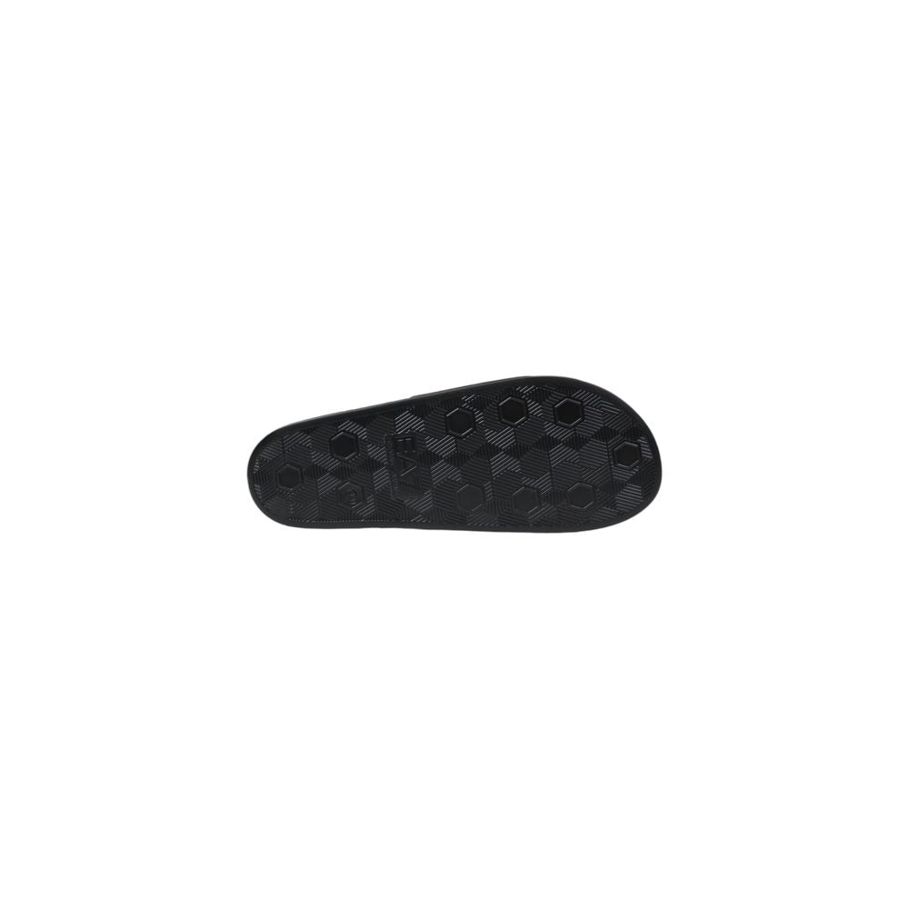 EA7 Emporio Armani Schwarzer und weißer Pvc-Pantoffel