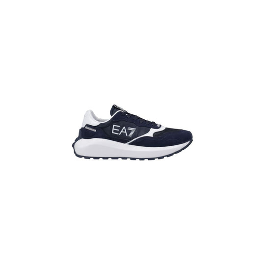 EA7 Emporio Armani Sneaker aus blauem Polyamid