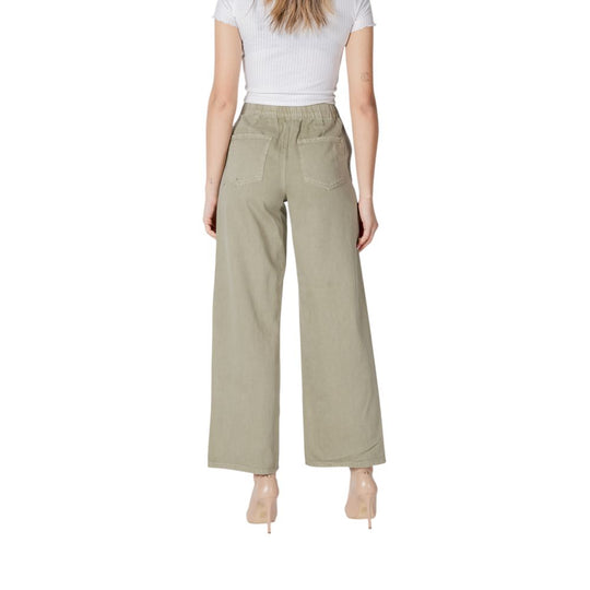 Only Grüne Baumwollhose