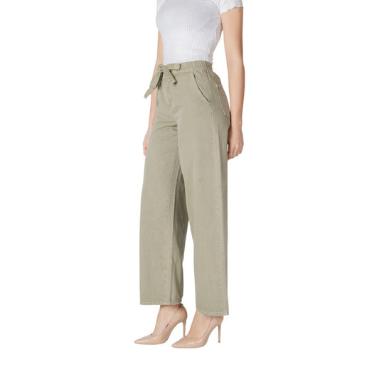 Only Grüne Baumwollhose