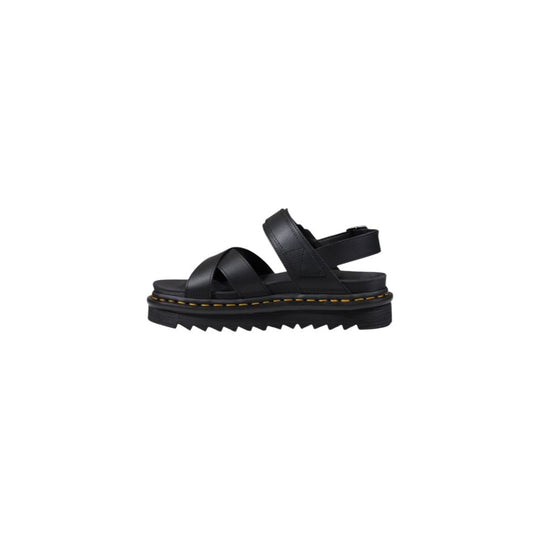 Dr. Martens Schwarze Leder-Sandale