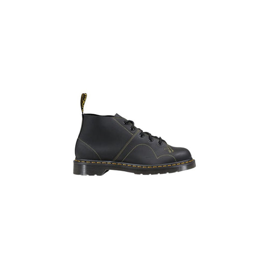 Dr. Martens Schwarzer Lederstiefel