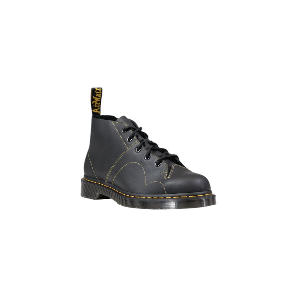 Dr. Martens Schwarzer Lederstiefel