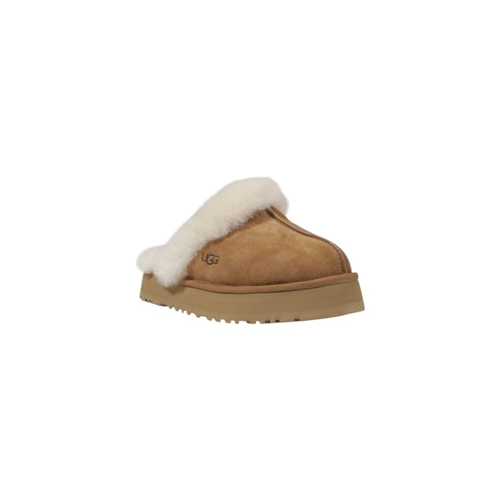 UGG Beige Wildleder Slipper