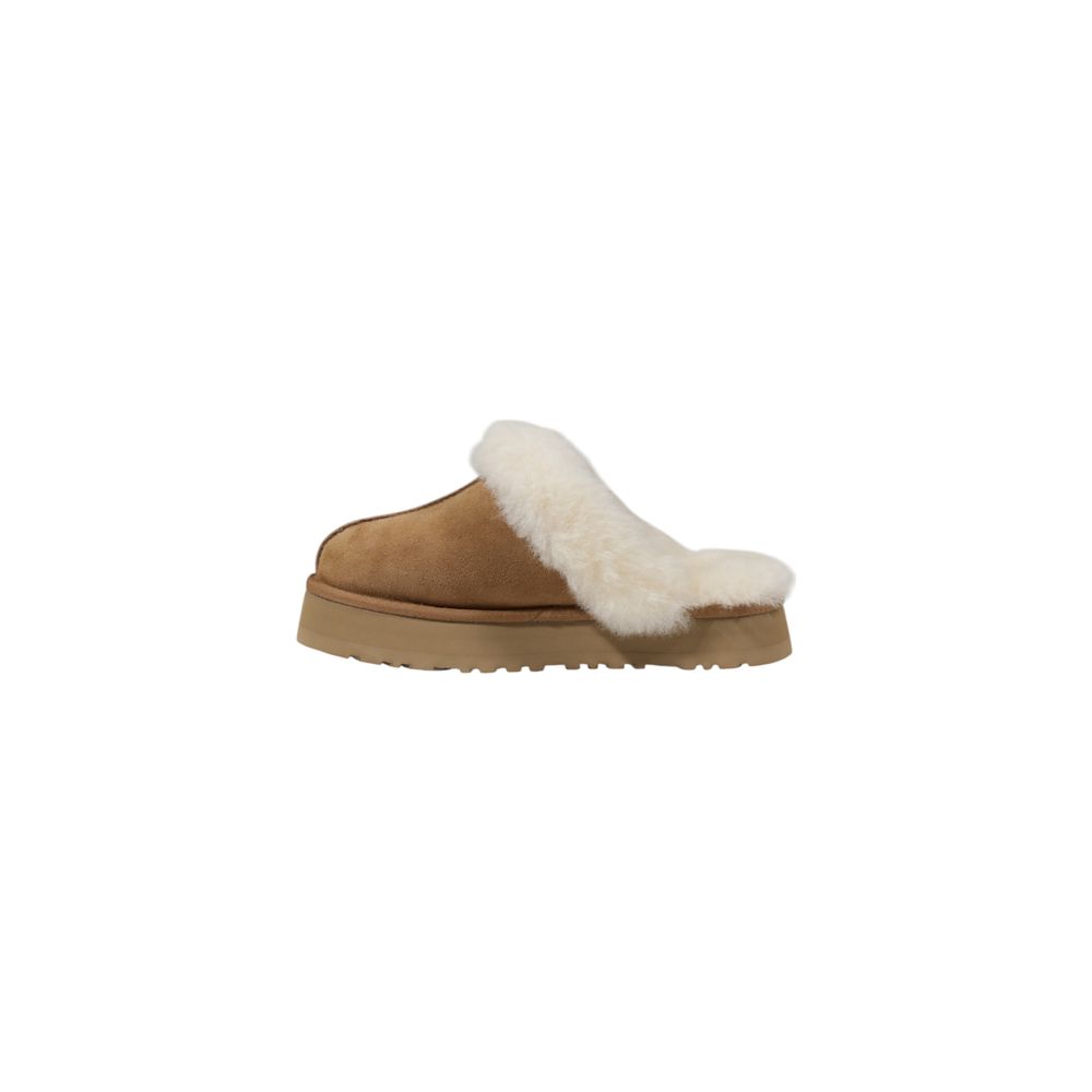 UGG Beige Wildleder Slipper