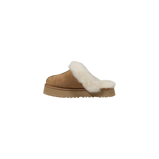 UGG Beige Wildleder Slipper