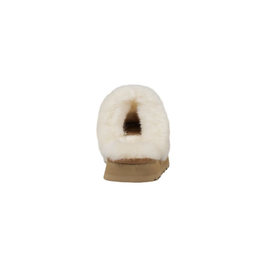 UGG Beige Wildleder Slipper