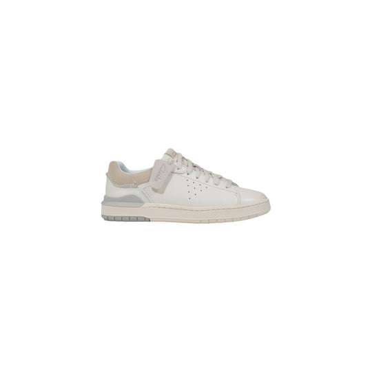 Clarks Weißes Leder Sneaker