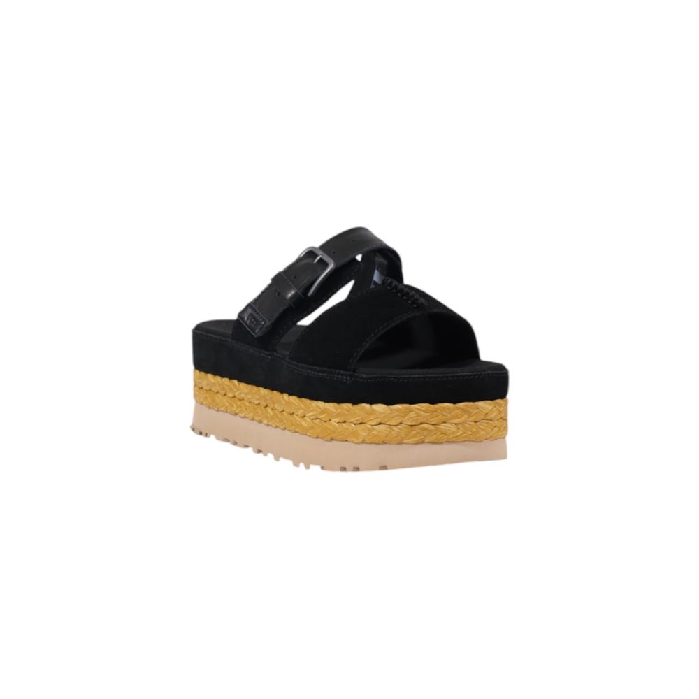 UGG Schwarze Wildleder-Sandale