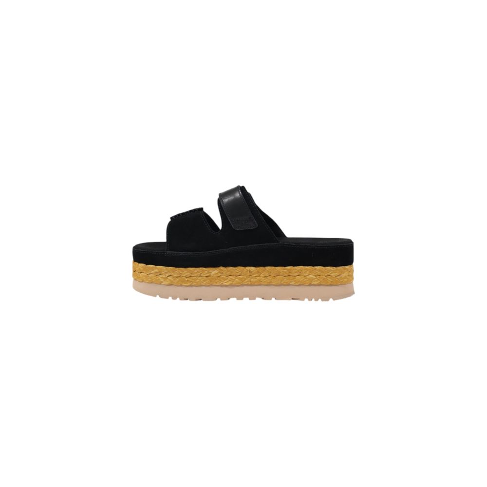 UGG Schwarze Wildleder-Sandale