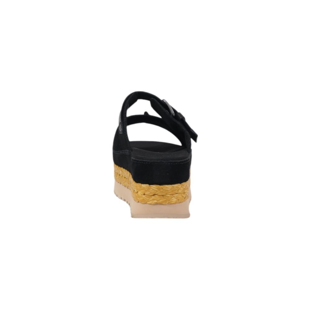 UGG Schwarze Wildleder-Sandale