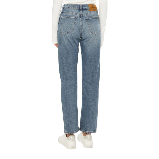Calvin Klein Jeans Blaue Slim Fit Jeans aus Baumwolle