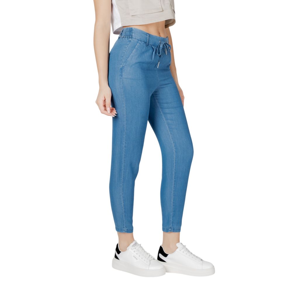 Only Blaue Lyocell-Hose