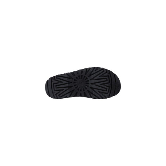 UGG Schwarzes Kunstleder-Plateau