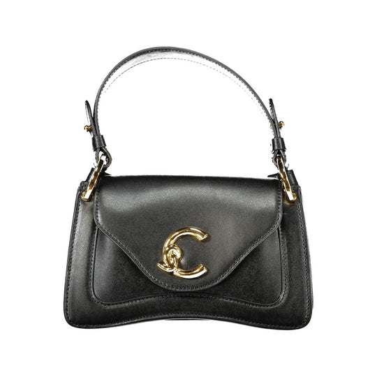 Coccinelle Schwarzes Leder Frauen Handtasche